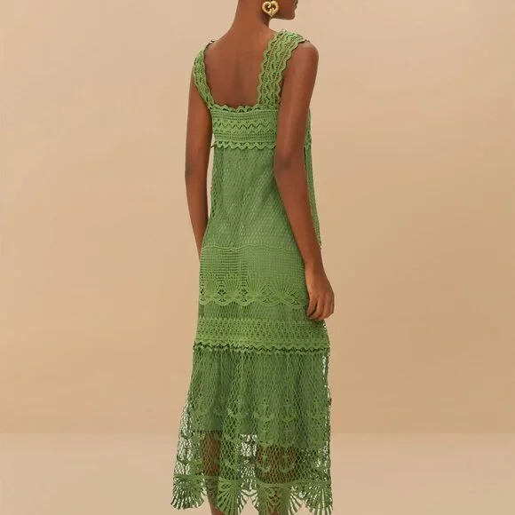 Farm Rio Green Nautical Guipure Maxi Dress L is available for purchase on au PAY Market - Imported Goods Online Store Co.Ltd. | au PAY Market - Online Shopping Site Farm Rio Green Nautical Guipure Maxi Dress L is available for purchase on au PAY Market - Imported Goods Online Store Co.Ltd. | au PAY Market - Online Shopping Site
